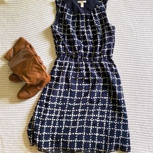 Banana Republic Navy Casual Dress. Size 8